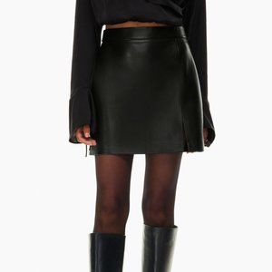 Wilfred Patio Mini Skirt #79499 2, Black